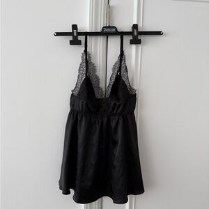 2000s Victoria Secret Silky Lace Tank